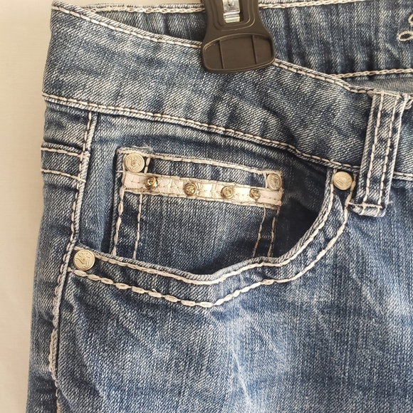 Love Indigo Premium Jeans Womens 10 Blue Denim Stretch . - Picture 6 of 12